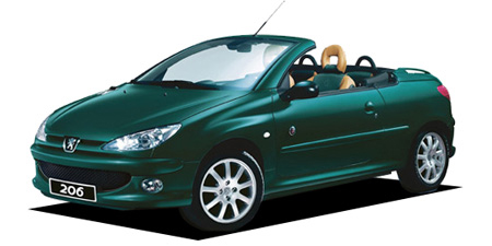 Peugeot 206 Cc Roland Garros Specs, Dimensions and Photos | CAR FROM JAPAN